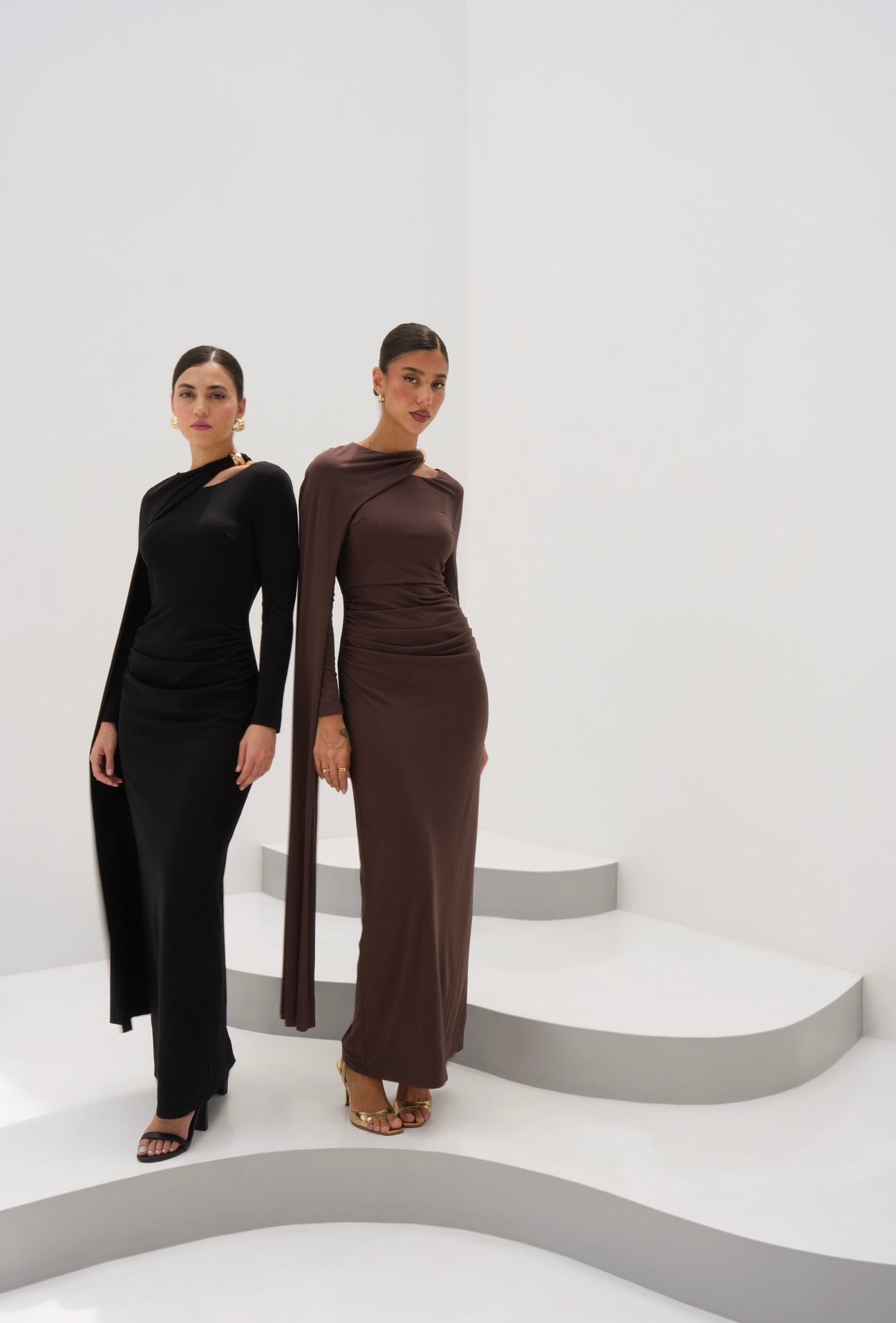 Valentina Cape Dress